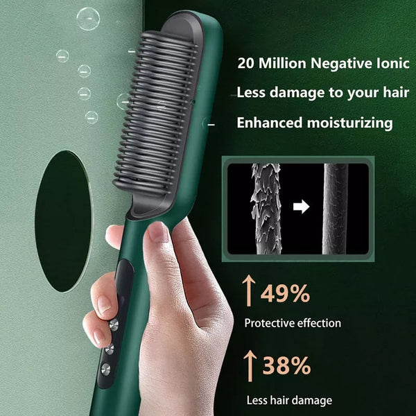 Hair Straightener Hair Brush