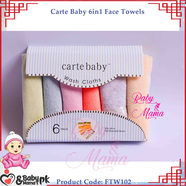 Carter Face Towel 6 in 1