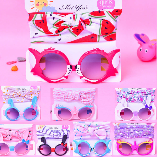 Sunglasses and Headband Set - Random