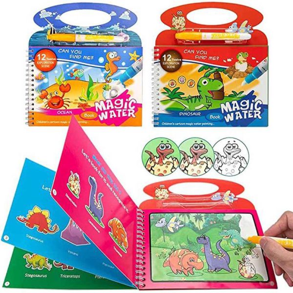 Water Painting Coloring Book (random)